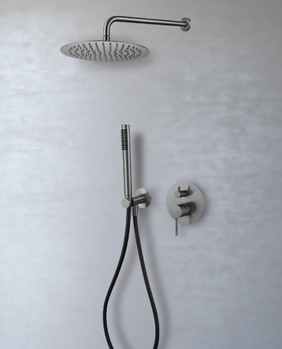 חבילת אינטרפוץ רחצה פונטנה 4 דרך גרפיט 6 חלקים