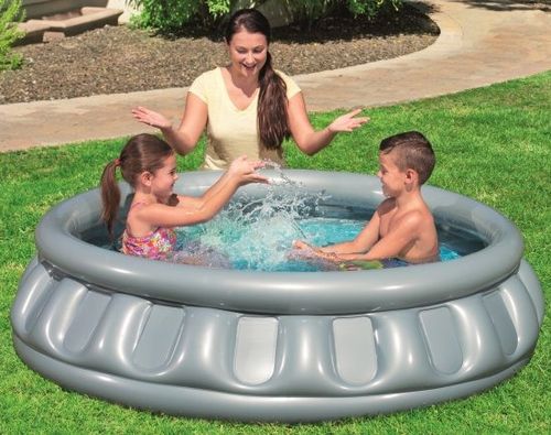 בריכת קונוסים עגולה ומתנפחת לילדים בקוטר 152 ס