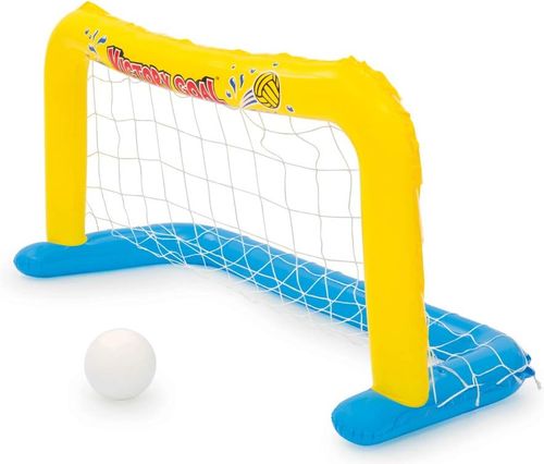 שער כדורגל מתנפח צף לשימוש בבריכה או על הדשא + כדור דגם 52123