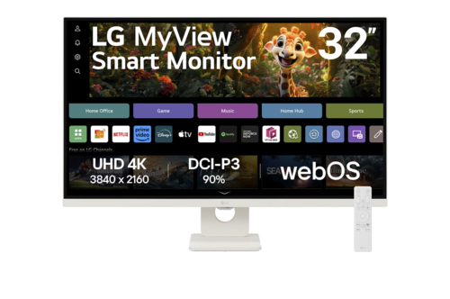 מסך מחשב LG MyView 32SR73U-W 4K