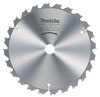 להב TCT למסור עגול 190 מ"מ ("7.5) לחיתוך עץ 24 שיניים מקיטה Makita
