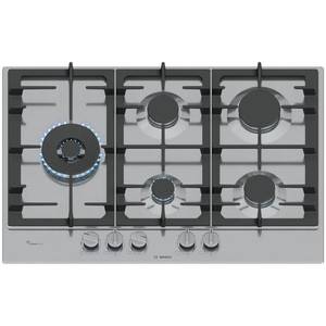 כיריים גז 5 להבות 75 ס"מ Bosch PCS7A5I90Y Serie 6 נירוסטה | ספרד