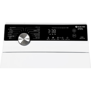 מכונת כביסה פתח עליון 8 ק"ג Electra EL8000W במהירות 1300 סל"ד אלקטרה