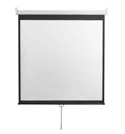 מסך הקרנה מכני 2x2 מטר Lumi ESBB112