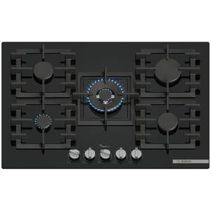 כיריים גז 75 ס"מ Bosch PPQ7A6I40Y Serie 6 זכוכית שחורה | ספרד