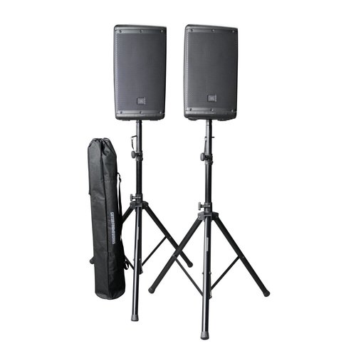 זוג סטנדים לרמקול + נרתיק GATOR RI-SPKRSTDSET-200-AL