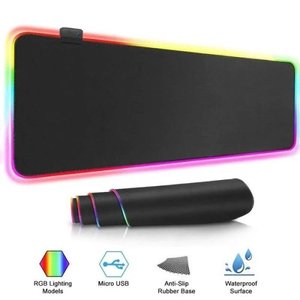 GAMING MOSUE PAD XL RGB-03 פד גדול לעכבר ומקלדת