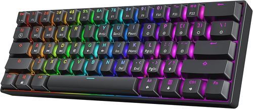 HK GAMING KEYBOARD GK61 BLACK מקלדת מכנית בצבע שחור