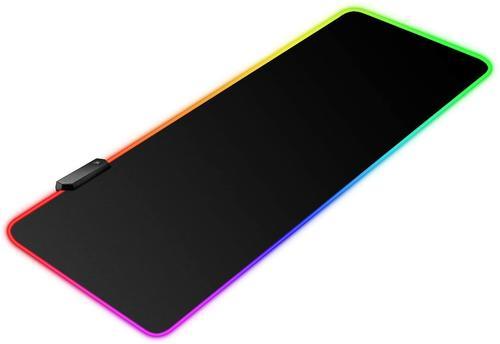 GAMING MOSUE PAD XL RGB-03 פד גדול לעכבר ומקלדת