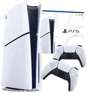 Sony PlayStation 5 Slim 1TB Blu-ray Edition + שלט מקורי נוסף