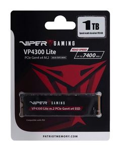 viper vp4300 lite 1TB gen4 כונן זיכרון לסוני 5