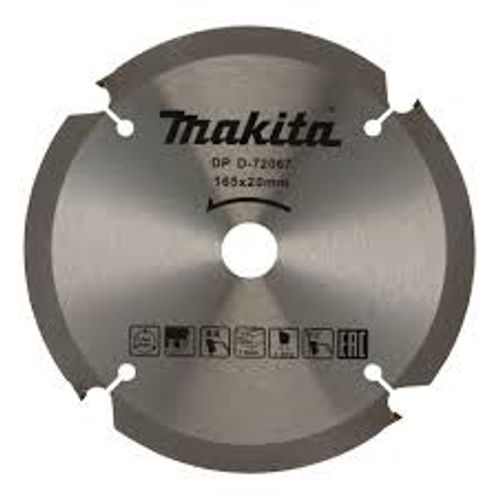 להב TCT למסור עגול 165X4 פייבר צמנט MAKITA