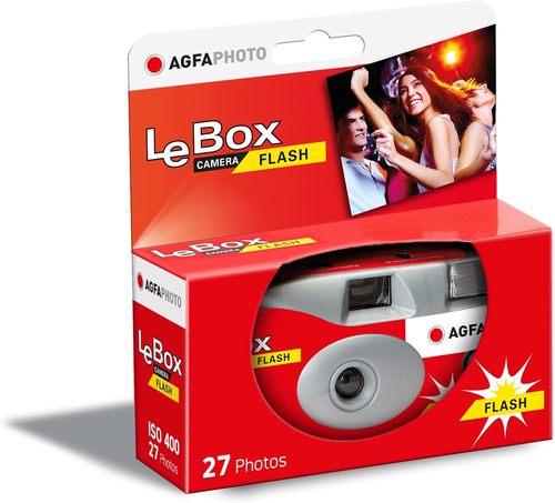 AgfaPhoto LeBox 400 מצלמה חד פעמית (27 תמונות)