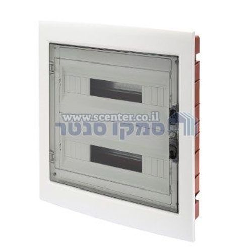 לוח חשמל תחת הטיח פאנל נשלף 36 מודול IP40 דלת שקופה Gewiss