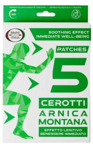 מדבקות ארניקה איטליה | Arnica batches Italia Brand | מכיל 5 מדבקות