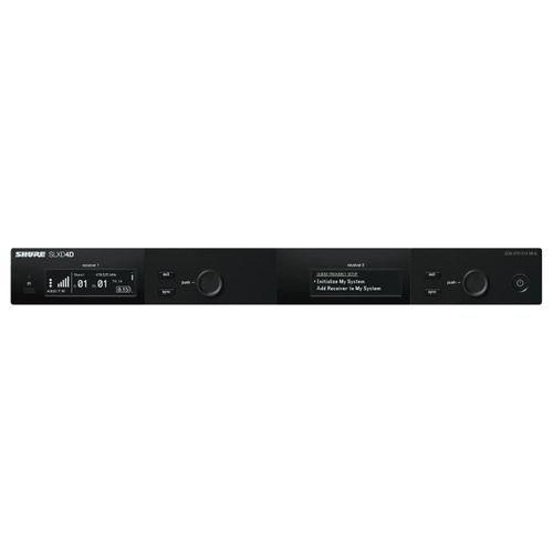 מערכת אלחוטית כפולה מבית Shure דגם SLXD14DE-G60