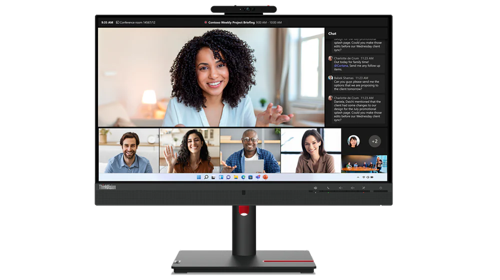 מסך Lenovo ThinkVision T24mv-30 23.8 63D7UAT3IS