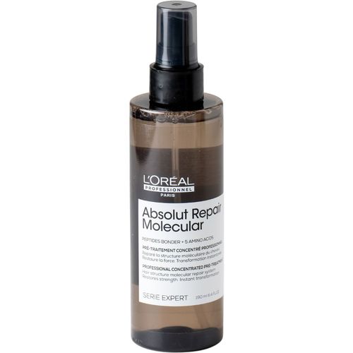טיפול טרום חפיפה לשיקום השיער ABSOLUT REPAIR MOLECULAR לוריאל 190 מ