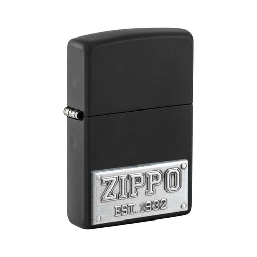 מצית זיפו לוחית רישוי - ZIPPO