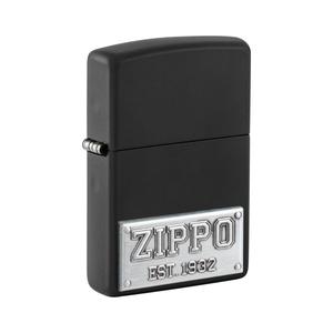 מצית זיפו לוחית רישוי - ZIPPO