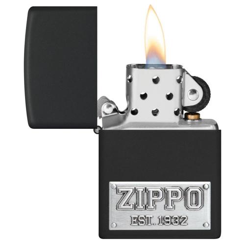מצית זיפו לוחית רישוי - ZIPPO