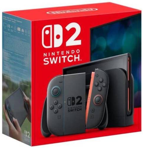 קונסולה ניידת NINTENDO Switch 2 Red and Blue Joy-Con