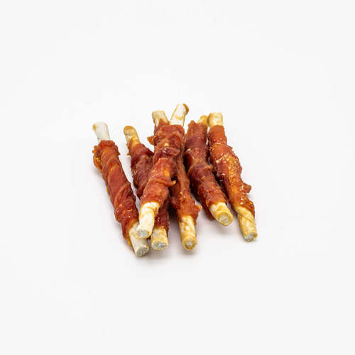 דלי בייטס Deli Bites מקלות עור מלופפות ברווז 6 יחידות 120 גרם