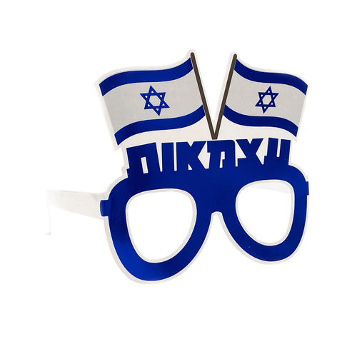 קישוט משקפיים עצמאות דגם 'עם הנצח' - 6 יח'