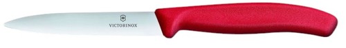 סכין ירקות שפיץ חלק - Victorinox - במגוון צבעים