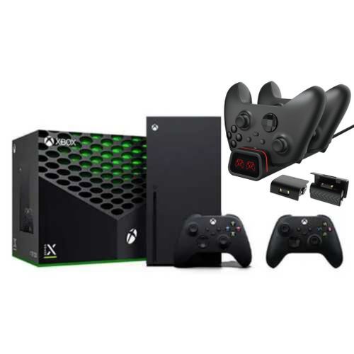 MICROSOFT XBOX SERIES X 1TB FC25 + 2 CONTROLLER + DUAL CHARGING STATION מיקרוסופט