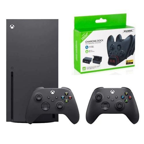 MICROSOFT XBOX SERIES X 1TB FC25 + 2 CONTROLLER + DUAL CHARGING STATION מיקרוסופט