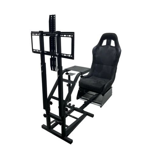מושב לסימולטור מירוצים שחור SIMULATOR Playgame GY032B