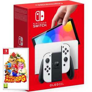 Nintendo Switch OLED White קונסולת נינטנדו סוויץ