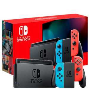 NINTENDO SWITCH CONSOLE V2 BLUE/RED נינטנדו