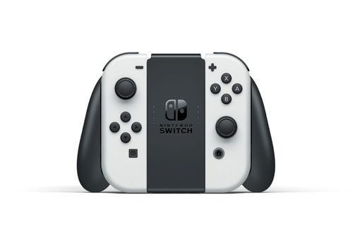 Nintendo Switch OLED White קונסולת נינטנדו סוויץ' אולד לבן + משחק 