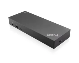 לנובו תחנת עגינה היברידית Lenovo USB-C / USB-A - עם תמיכה בשני מסכים 40AF0135IS