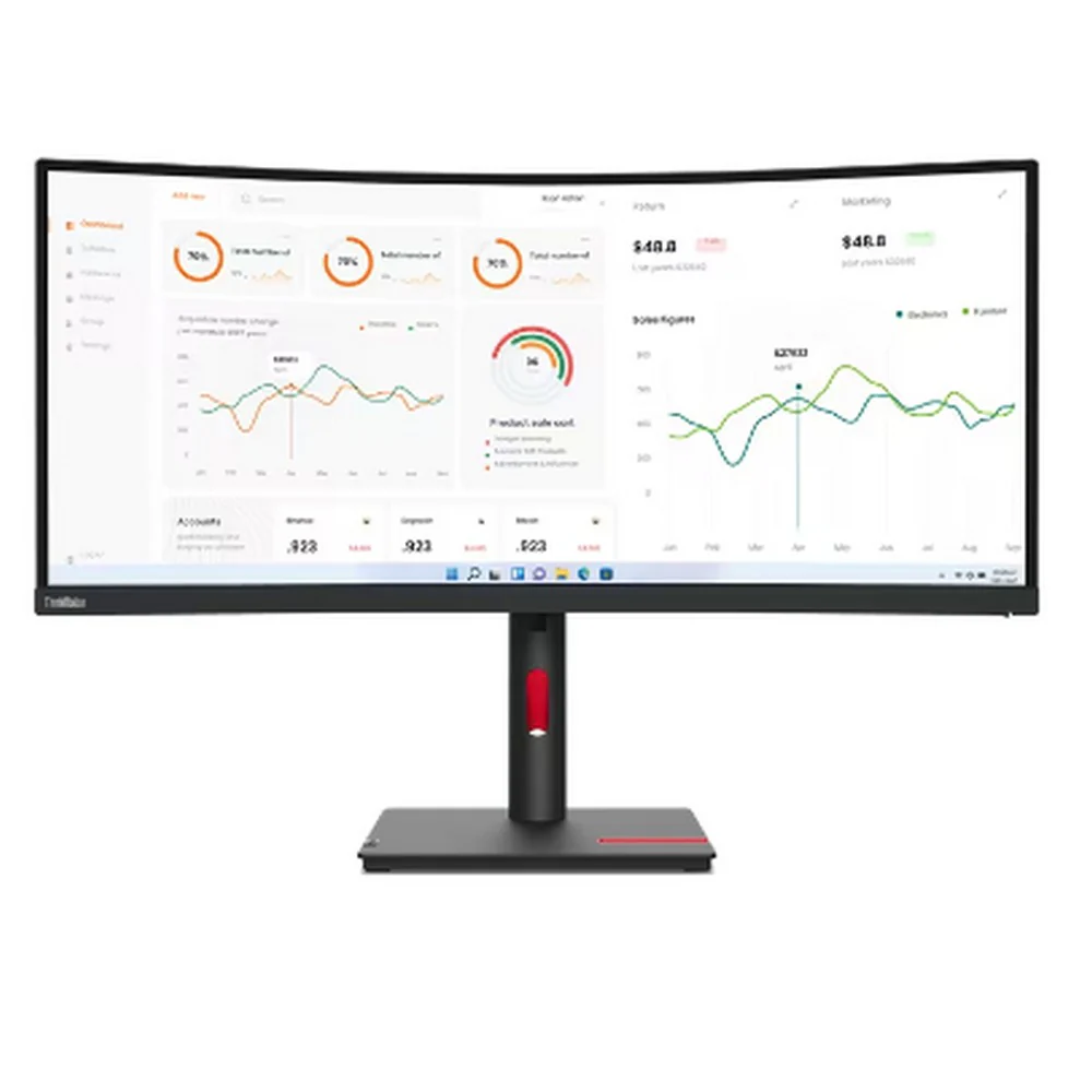 מסך Lenovo ThinkVision T34w-30 34 63D4GAT1IS