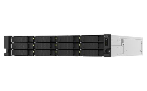 מערכת אחסון QNAP ZFS HERO TS-h1887XU-RP-E2336-32 18Bays 32GB-RAM Enterprise Rack NAS Server 