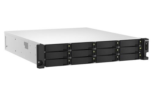 מערכת אחסון QNAP ZFS HERO TS-h1887XU-RP-E2336-32 18Bays 32GB-RAM Enterprise Rack NAS Server 