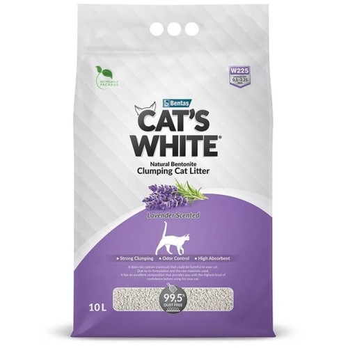 חול קט וויט לבנדר 10 ליטר CAT'S WHITE 