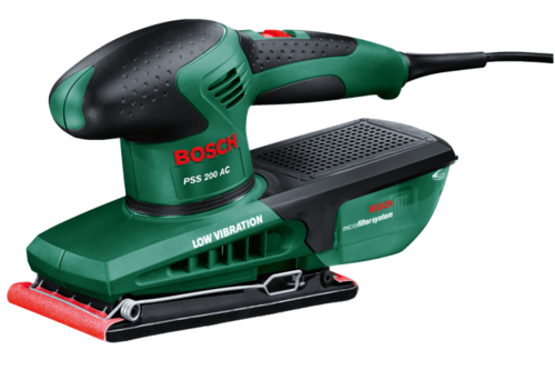 מלטשת רוטטת מלבנית 200W חשמלית 182X92 מ