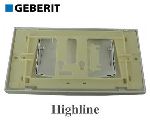 לחצן הפעלה Highline 200F START/STOP | גימור: ניקל מט | גבריט GEBERIT |  למיכל סמוי מערכת Highline