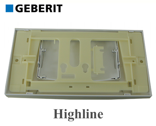 לחצן הפעלה Highline 200F START/STOP | גימור: לבן | גבריט GEBERIT |  למיכל סמוי מערכת Highline