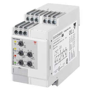 DUC PUC – ממסר מתח נמוך וגבוה, חד פאזי AC/DC, לפס דין או 11 פין