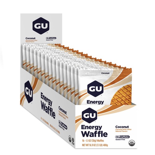 וופל GU Energy Waffle Coconut Gluten Free