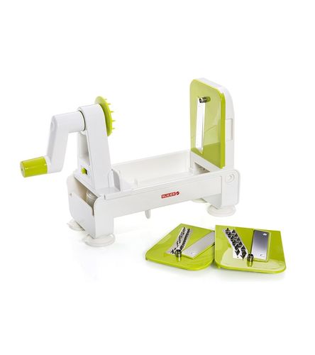 קוצץ ירקות ידני ספירל סלייסר מתקפל FOLDABLE SPIRAL SLICER פורס ומסלסל ירקות ספירלי