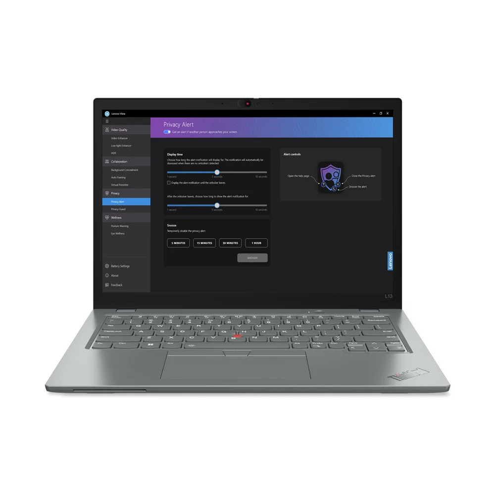 מחשב נייד LENOVO L13 G5 Ultra 7 155U | 16GB | 512GB | DOS | 3Y 21LB001PIV