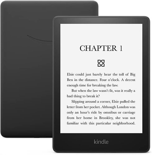 קורא ספרים Kindle Paperwhite דור 12 עם מסך מגע "7, זיכרון 16GB חסין ממים - ללא פרסומות - מהדורת 2024 Amazon