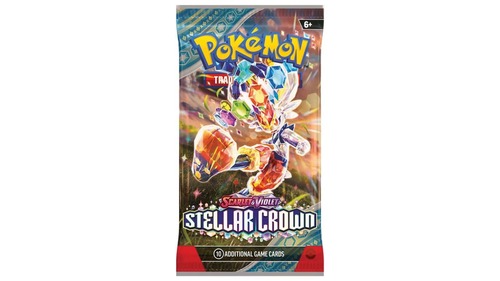 מארז קלפי פוקימון בוסטר – Stellar Crown SV07 Booster