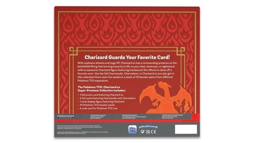 מארז קלפי פוקימון  – Charizard Ex Super Premium Collection